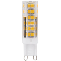 Лампа светодиодная Feron LB-433 JCD Капсула G9 220В 7Вт 6400К картинка 